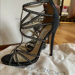 Jimmy Choo Vendetta suede sandals